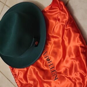 KEITH & JAMES NEW FEDORA GREEN XL